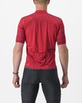 CASTELLI Cycling short sleeve jersey - UNLIMITED TERRA - red