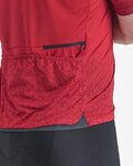 CASTELLI Cycling short sleeve jersey - UNLIMITED TERRA - red