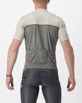 CASTELLI Cycling short sleeve jersey - UNLIMITED ENTRATA - grey/ivory