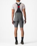 CASTELLI Cycling bib shorts - grey