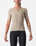 CASTELLI Cycling short sleeve jersey - PREMIO W - beige
