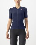 CASTELLI Cycling short sleeve jersey - PREMIO W - blue