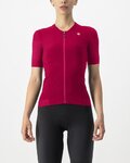 CASTELLI Cycling short sleeve jersey - PREMIO W - red