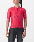 CASTELLI Cycling short sleeve jersey - AERO PRO W - red