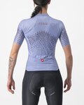 CASTELLI Cycling short sleeve jersey - AERO PRO W - purple