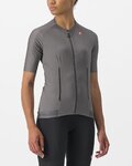CASTELLI Cycling short sleeve jersey - ENDURANCE W - grey