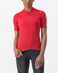 CASTELLI Cycling short sleeve jersey - ANIMA - red
