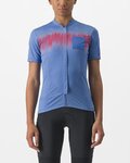 CASTELLI Cycling short sleeve jersey - UNLIMITED SENTIERO 2 - blue