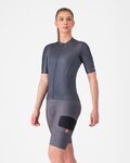 CASTELLI Cycling bib shorts - UNLIMITED CARGO W - grey