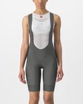 CASTELLI Cycling bib shorts - UNLIMITED CARGO W - grey