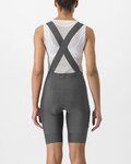 CASTELLI Cycling bib shorts - UNLIMITED CARGO W - grey