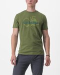 CASTELLI Cycling short sleeve t-shirt - FINALE - green