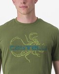 CASTELLI Cycling short sleeve t-shirt - FINALE - green