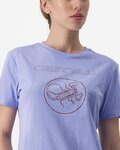 CASTELLI Cycling short sleeve t-shirt - PEDALARE - purple