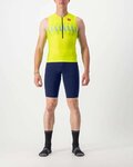 CASTELLI Cycling shorts without bib - PREMIO SHORTS - blue