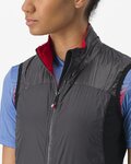 CASTELLI Cycling gilet - UNLIMITED W PUFFY - grey