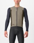 CASTELLI Cycling gilet - FLY VEST - beige