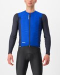 CASTELLI Cycling gilet - FLY VEST - blue