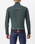 CASTELLI Cycling thermal jacket - ALPHA DOPPIO RoS - green
