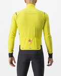 CASTELLI Cycling thermal jacket - ALPHA FLIGHT ROS - yellow