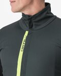 CASTELLI Cycling thermal jacket - ENTRATA - green