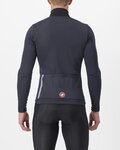 CASTELLI Cycling winter long sleeve jersey - ENTRATA THERMAL - black