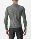 CASTELLI Cycling winter long sleeve jersey - RAFFICA - green