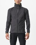 CASTELLI Cycling thermal jacket - TRAIL GT - grey