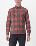 CASTELLI shirt - UNLIMITED FLANNEL - red
