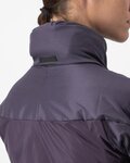 CASTELLI Cycling thermal jacket - FLY THERMAL W - purple