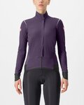 CASTELLI Cycling thermal jacket - ALPHA FLIGHT ROS W - purple