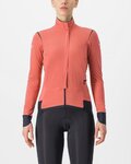 CASTELLI Cycling thermal jacket - ALPHA FLIGHT ROS W - red
