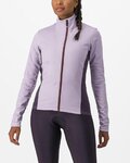 CASTELLI Cycling thermal jacket - TRANSITION 2 W - purple