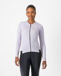 CASTELLI Cycling winter long sleeve jersey - FLY LS W - purple