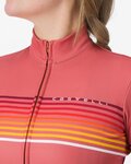 CASTELLI Cycling winter long sleeve jersey - OTTANTA - red