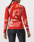 CASTELLI Cycling winter long sleeve jersey - TROPICALE - red