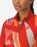 CASTELLI Cycling winter long sleeve jersey - TROPICALE - red