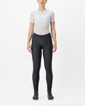 CASTELLI Cycling long trousers withot bib - ENTRATA W - black