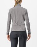 CASTELLI Cycling thermal jacket - VENTO TRAIL - grey