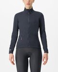 CASTELLI Cycling thermal jacket - VENTO TRAIL - black
