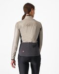 CASTELLI Cycling thermal jacket - UNLIMITED PUFFY 2 W - beige