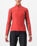 CASTELLI Cycling thermal jacket - UNLIMITED W PUFFY 2 - red