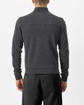 CASTELLI hoodie - VIGORELLI TRACK - grey
