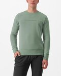 CASTELLI pullover - LOGO SWEATSHIRT - light green