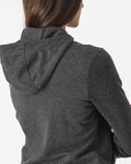 CASTELLI hoodie - MILANO 2 FULL ZIP W FLEECE - grey