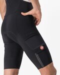 CASTELLI Cycling bib shorts - UNLIMITED THERMAL - black