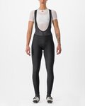 CASTELLI Cycling long bib trousers - ENTRATA W - black