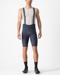 CASTELLI Cycling bib shorts - blue