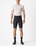 CASTELLI Cycling shorts without bib - ESPRESSO - black