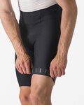 CASTELLI Cycling shorts without bib - ESPRESSO - black